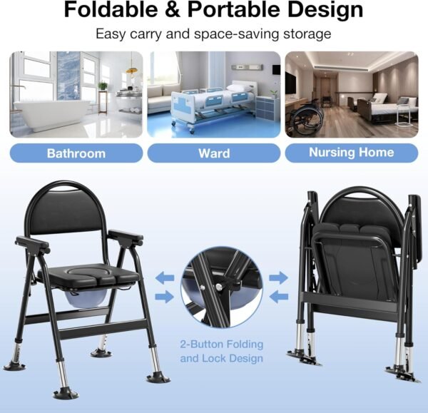 Commode Toilet Chair