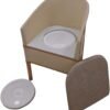 Homecraft Wooden Bedroom Commode