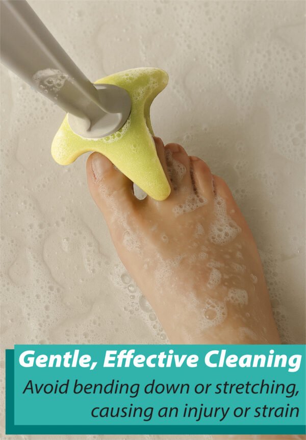 Long Handled bathing sponge set